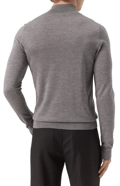 Водолазка из кашемира и шелка MVST серого цвета по цене 105000 руб., арт. BM18-306PLG0, фото 4 Водолазка из кашемира и шелка MVST, арт. BM18-306PLG0, фото 4