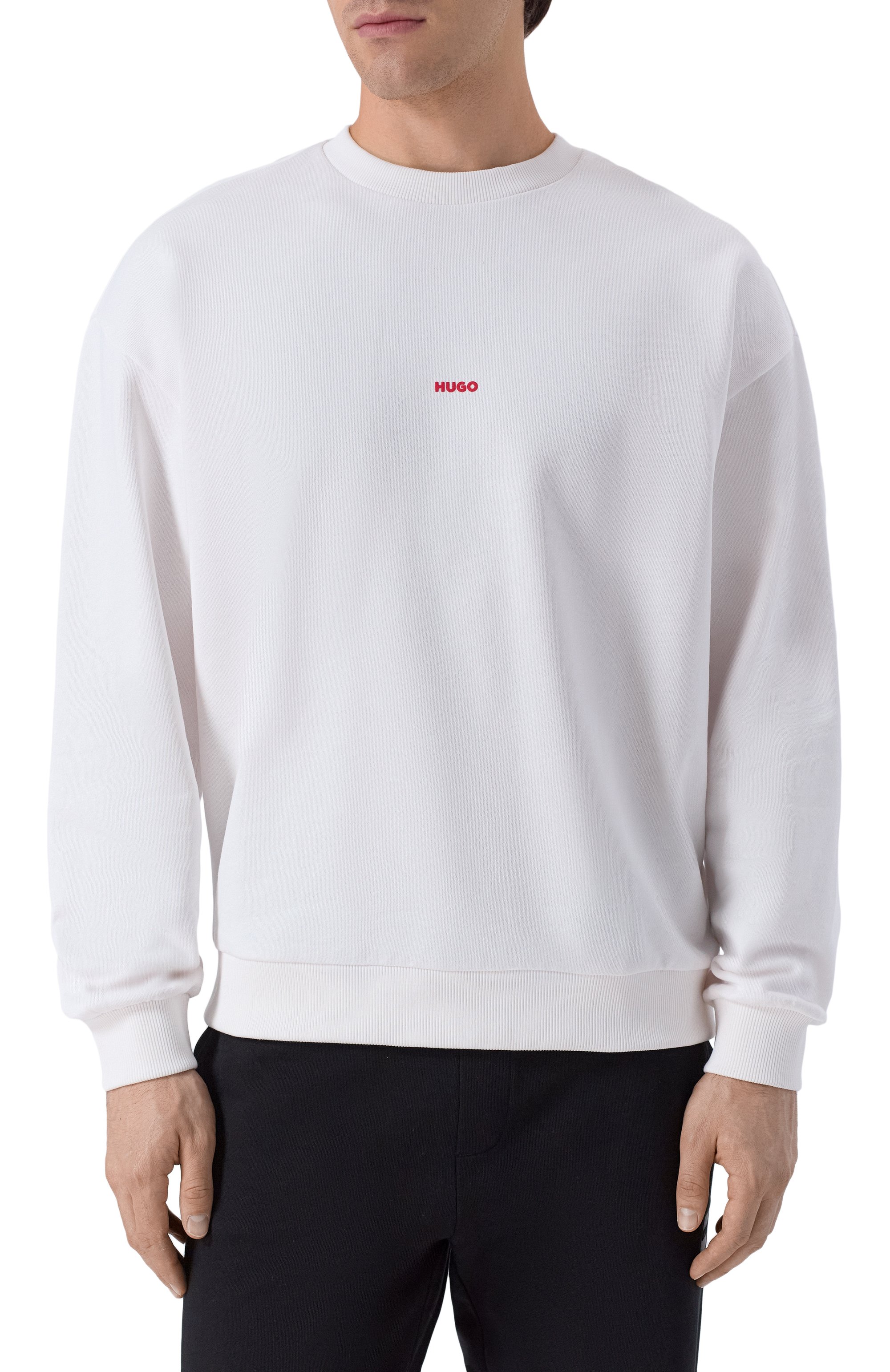 Хлопковый свитшот HUGO, арт. 50557482, фото 3