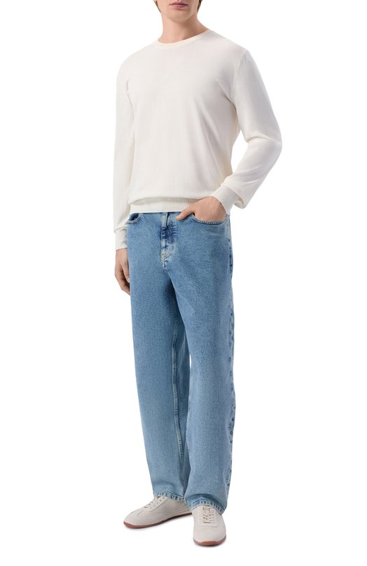 Кожаные кеды Sorbonne 12 STOREEZ 136160 Кремовый  136160 Фото 2