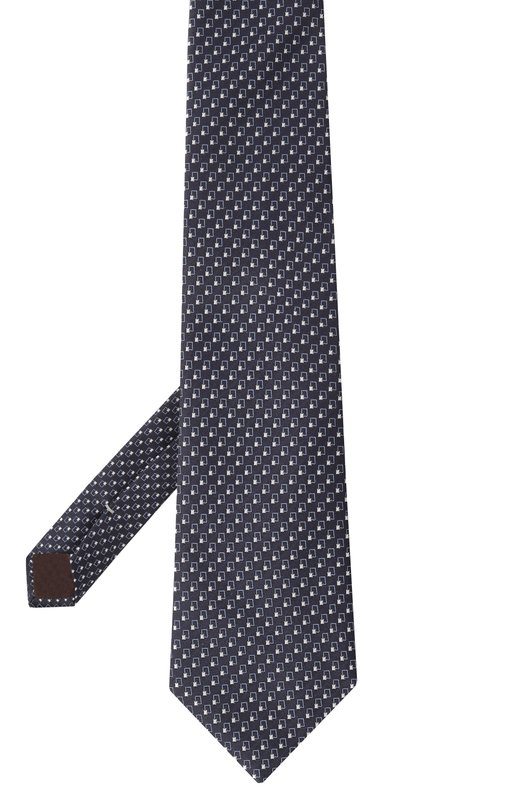 Шелковый галстук Canali 18/HJ04185 Синий  18/HJ04185 Фото 3