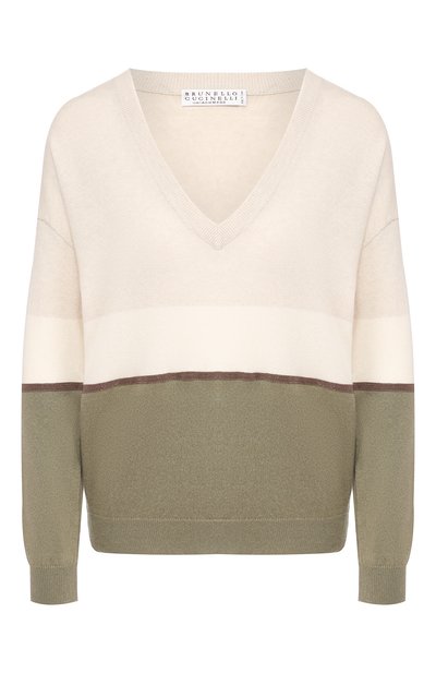 Женский кашемировый пуловер BRUNELLO CUCINELLI, арт. M12169902