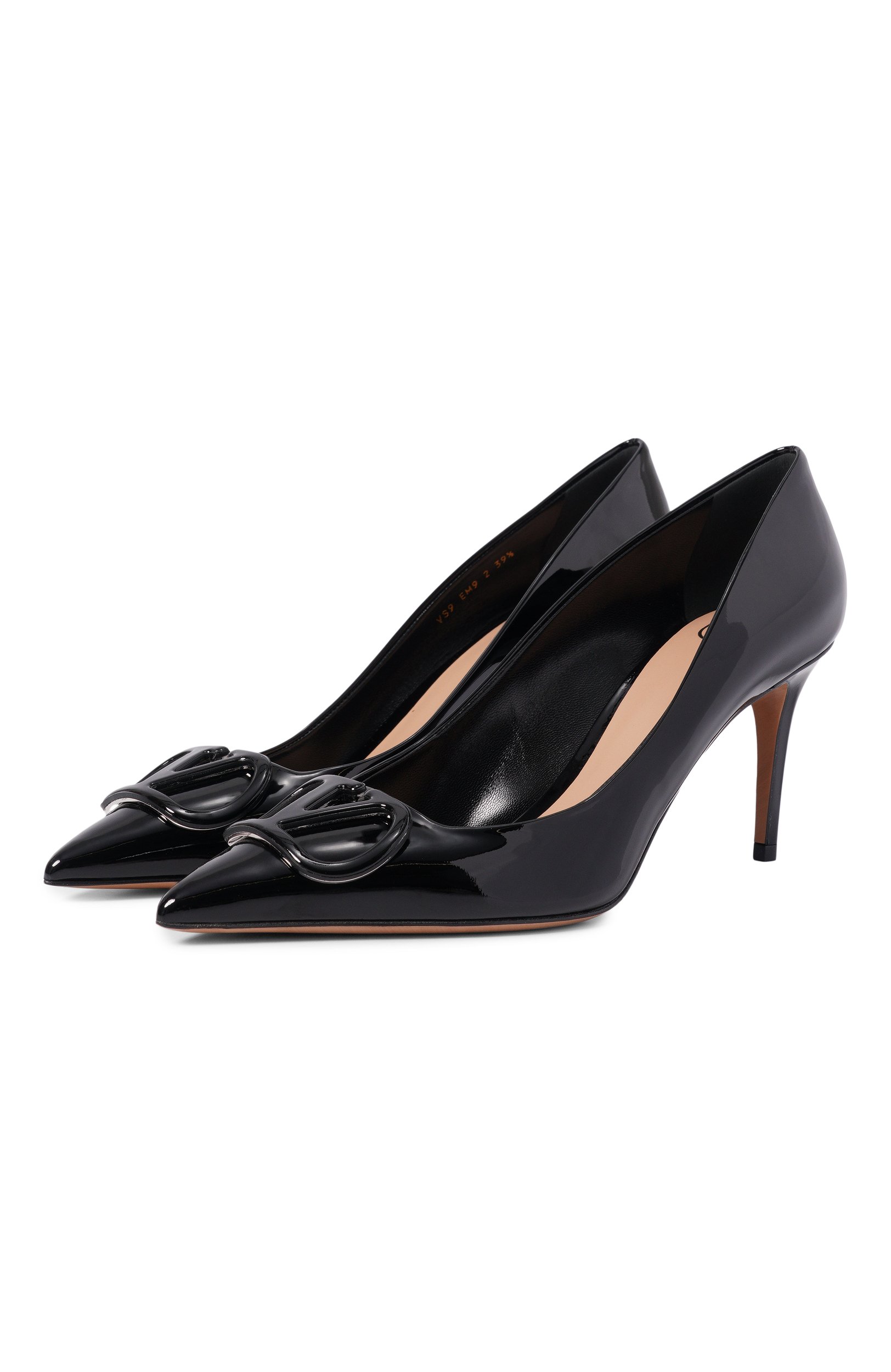 Лакированные туфли vlogo signature 80 VALENTINO, арт. 9W2S0EM9/DUW, фото 1