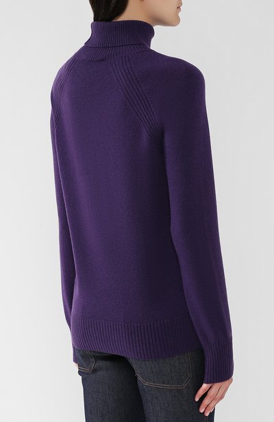 Кашемировая водолазка BOTTEGA VENETA лилового цвета по цене 95150 руб., арт. 519049/VERJ0, фото 4 Кашемировая водолазка BOTTEGA VENETA, арт. 519049/VERJ0, фото 4