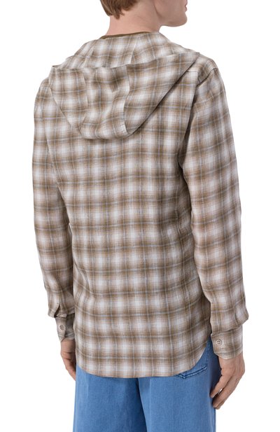 Льняная рубашка KITON, арт. UMCMARH09617, фото 4