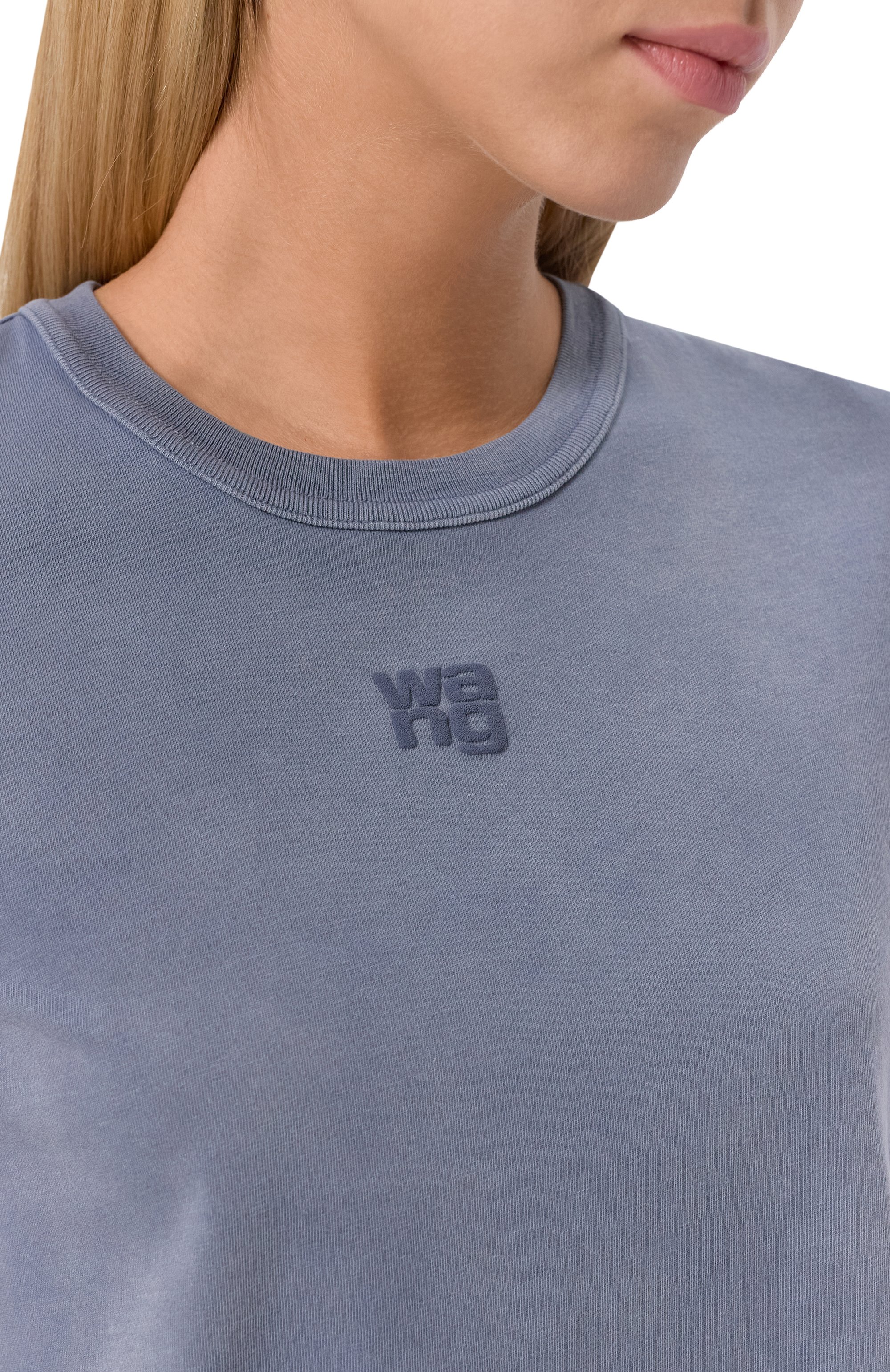 Хлопковая футболка ALEXANDERWANG.T, арт. 4CC3241521, фото 5