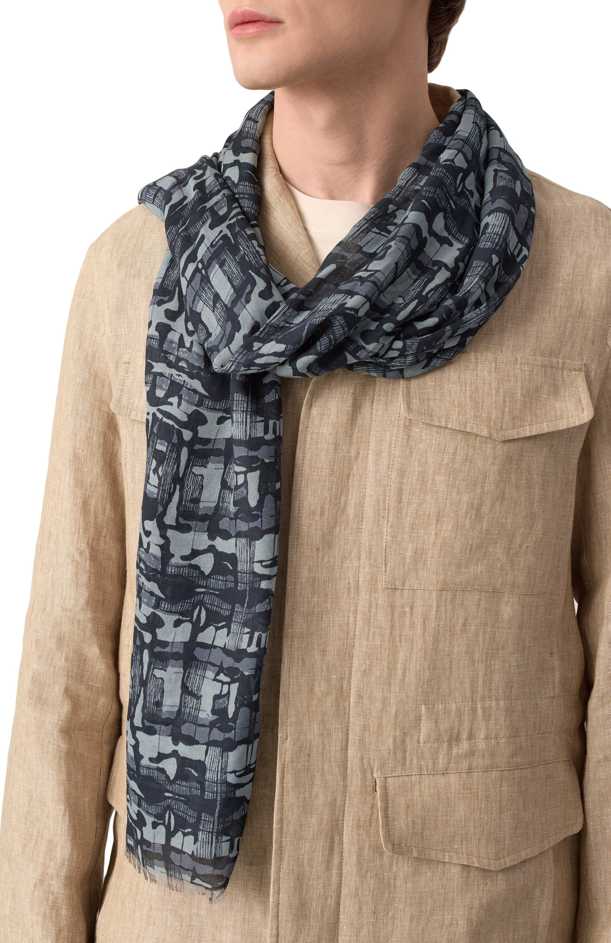 Шарф KITON, арт. USCIACK0259F56, фото 2