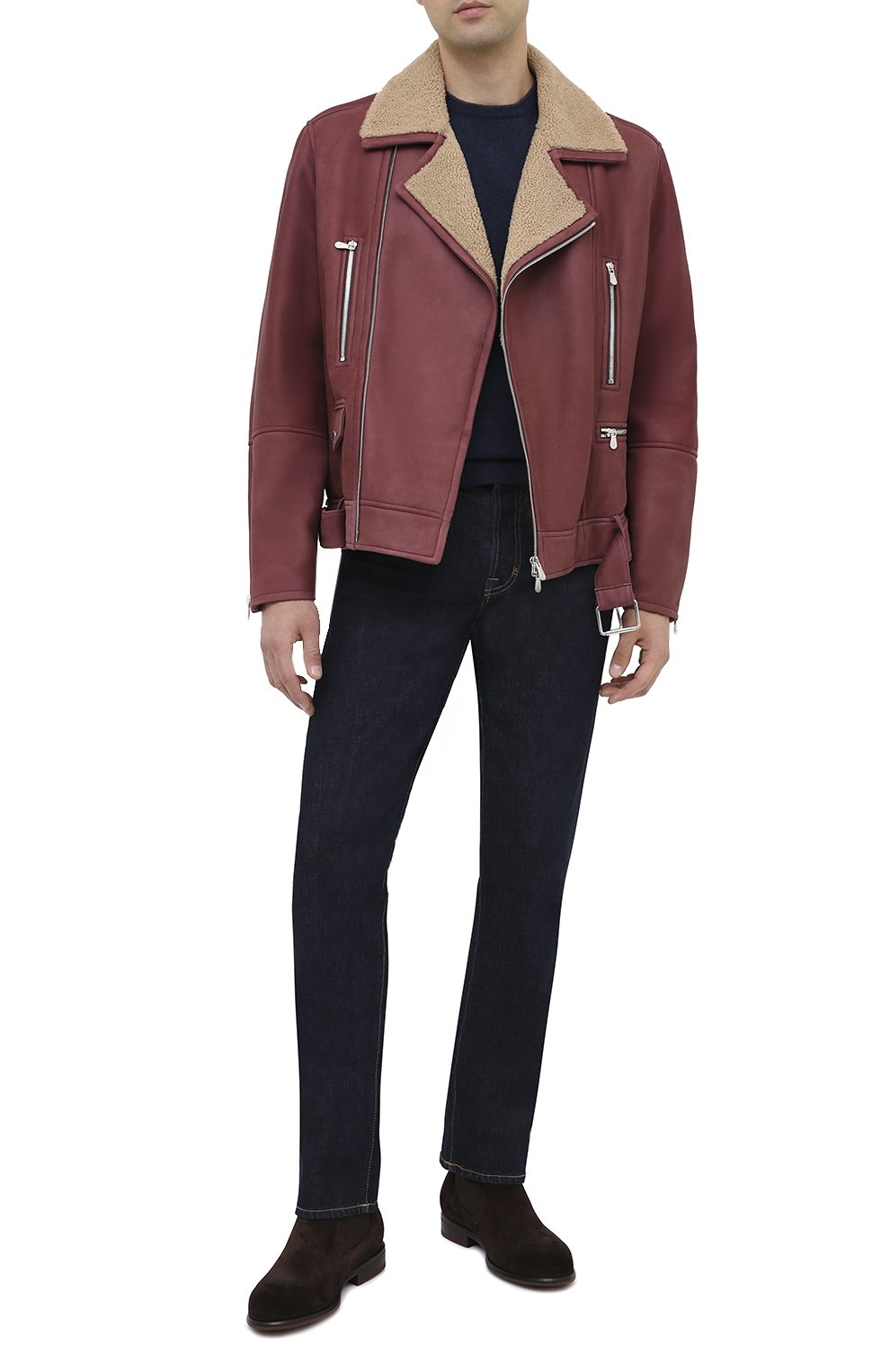 Замшевые челси LORO PIANA, арт. FAL3393, фото 2