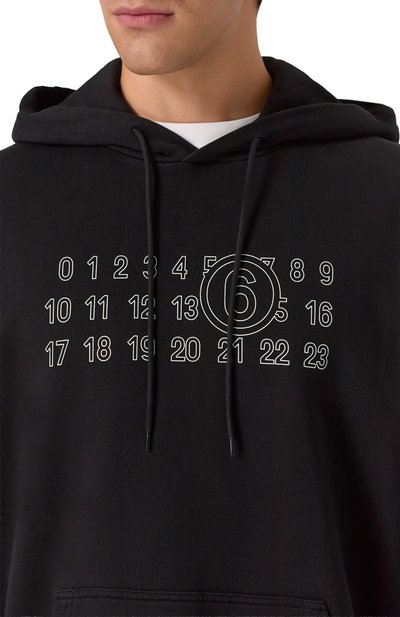 Хлопковое худи MM6, арт. SH0GU0035/M25025, фото 5