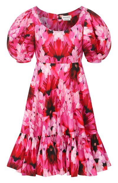 Хлопковое платье ALEXANDER MCQUEEN, арт. 610403/QCABB, фото 1