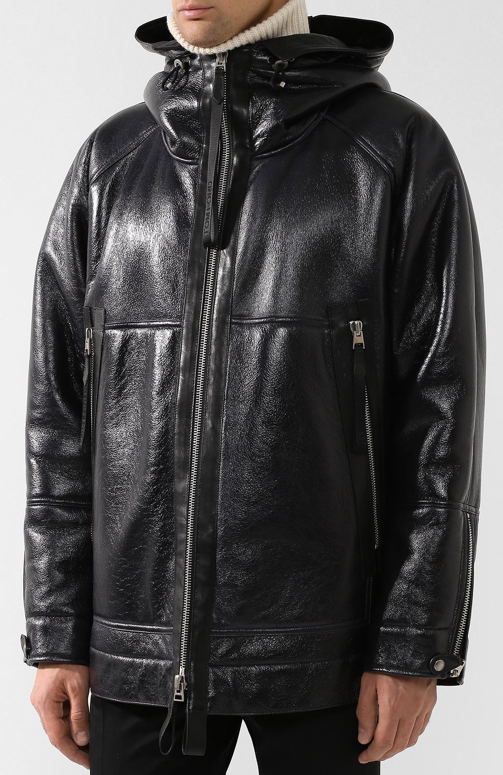 Дубленка на молнии с капюш�оном TOM FORD, арт. BR437/TFL784, фото 3