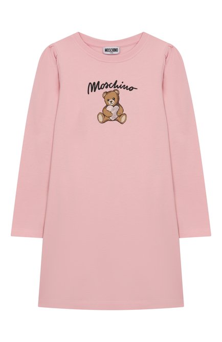 Хлопковое платье MOSCHINO, арт. HBV0FC/LCA40/10-14