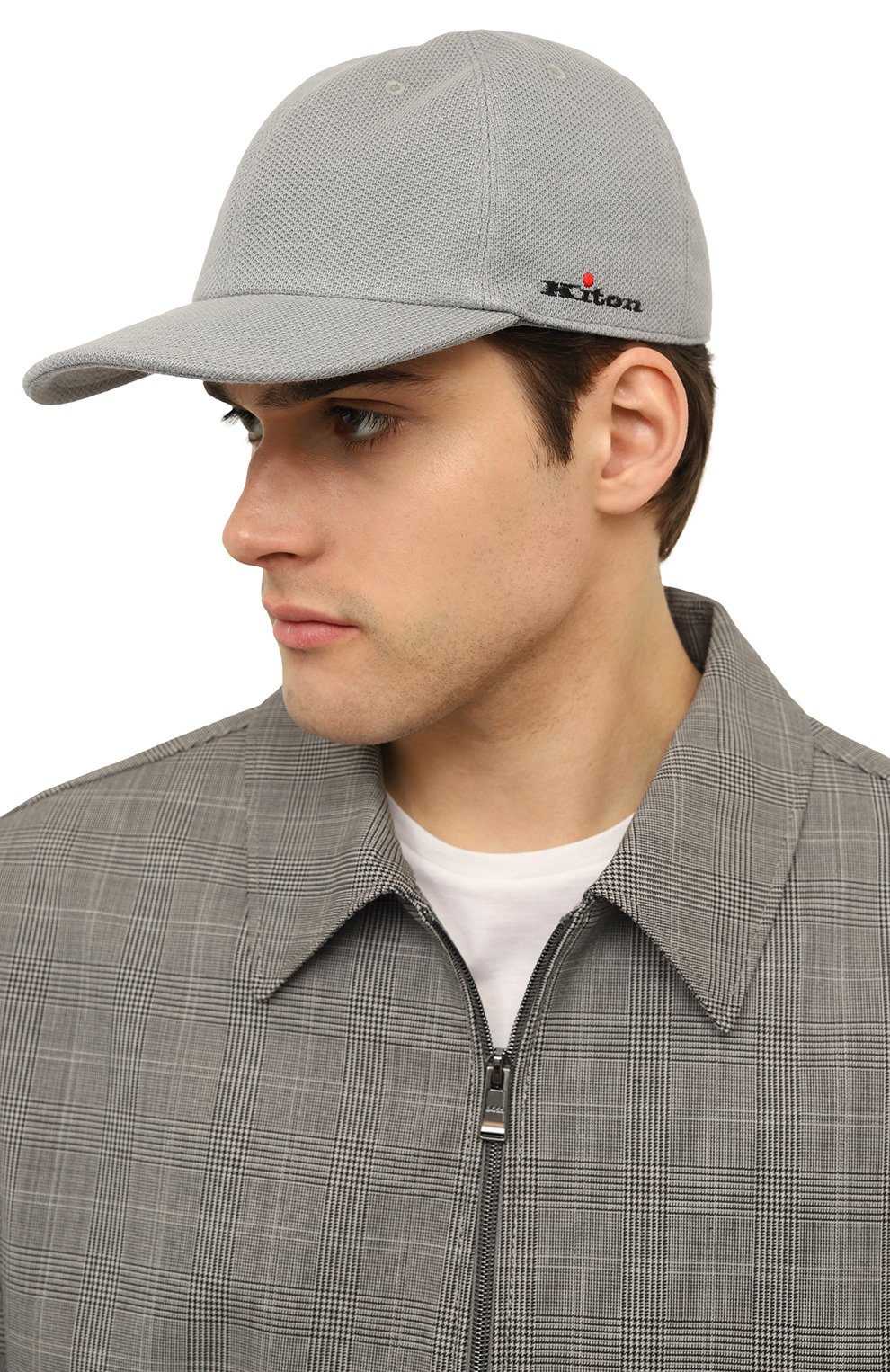 Хлопковая бейсболка KITON, арт. UCAPP25K0712D, фото 2