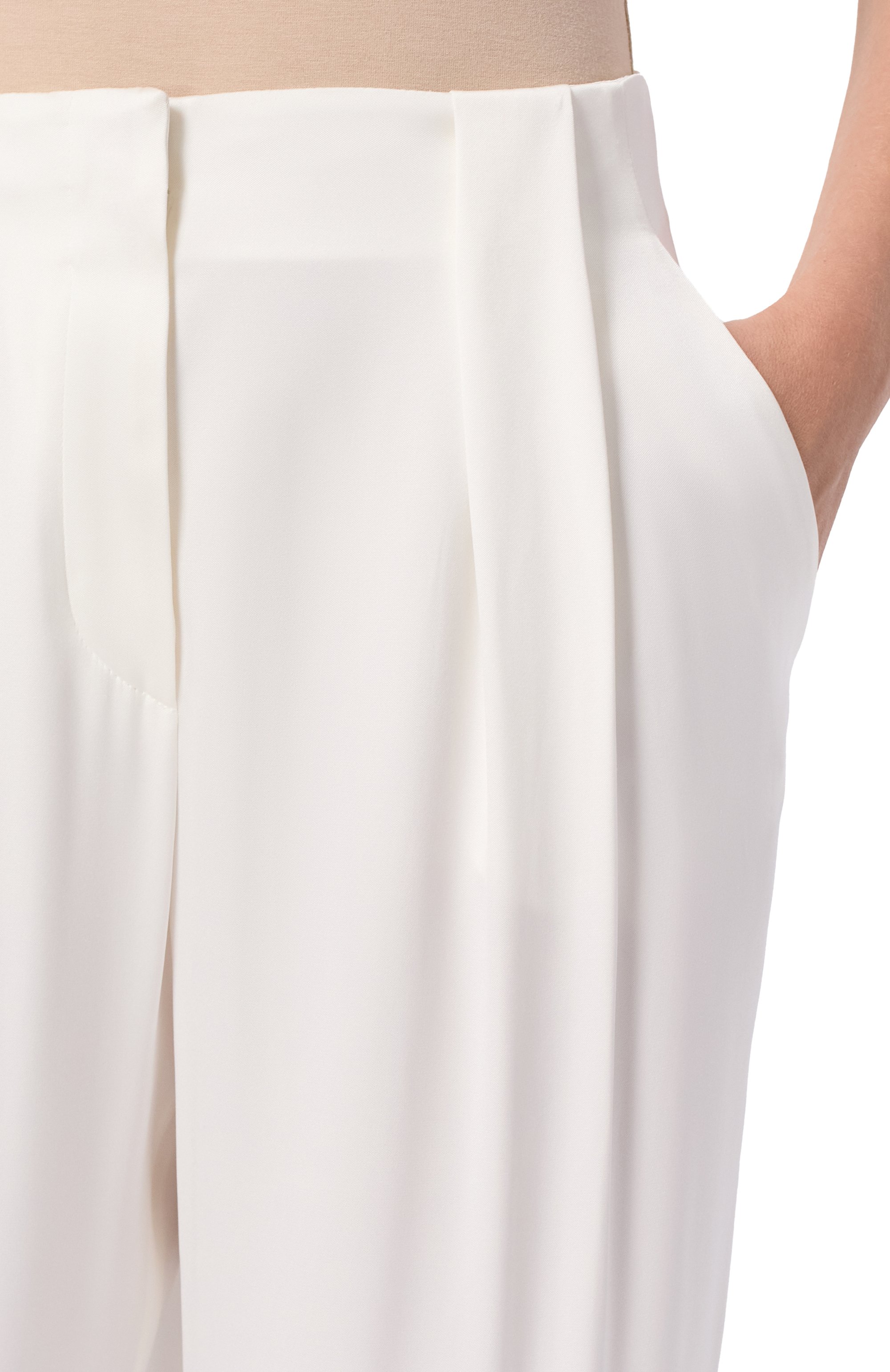 Шелковые брюки GIORGIO ARMANI, арт. GW001564/TE10101, фото 5