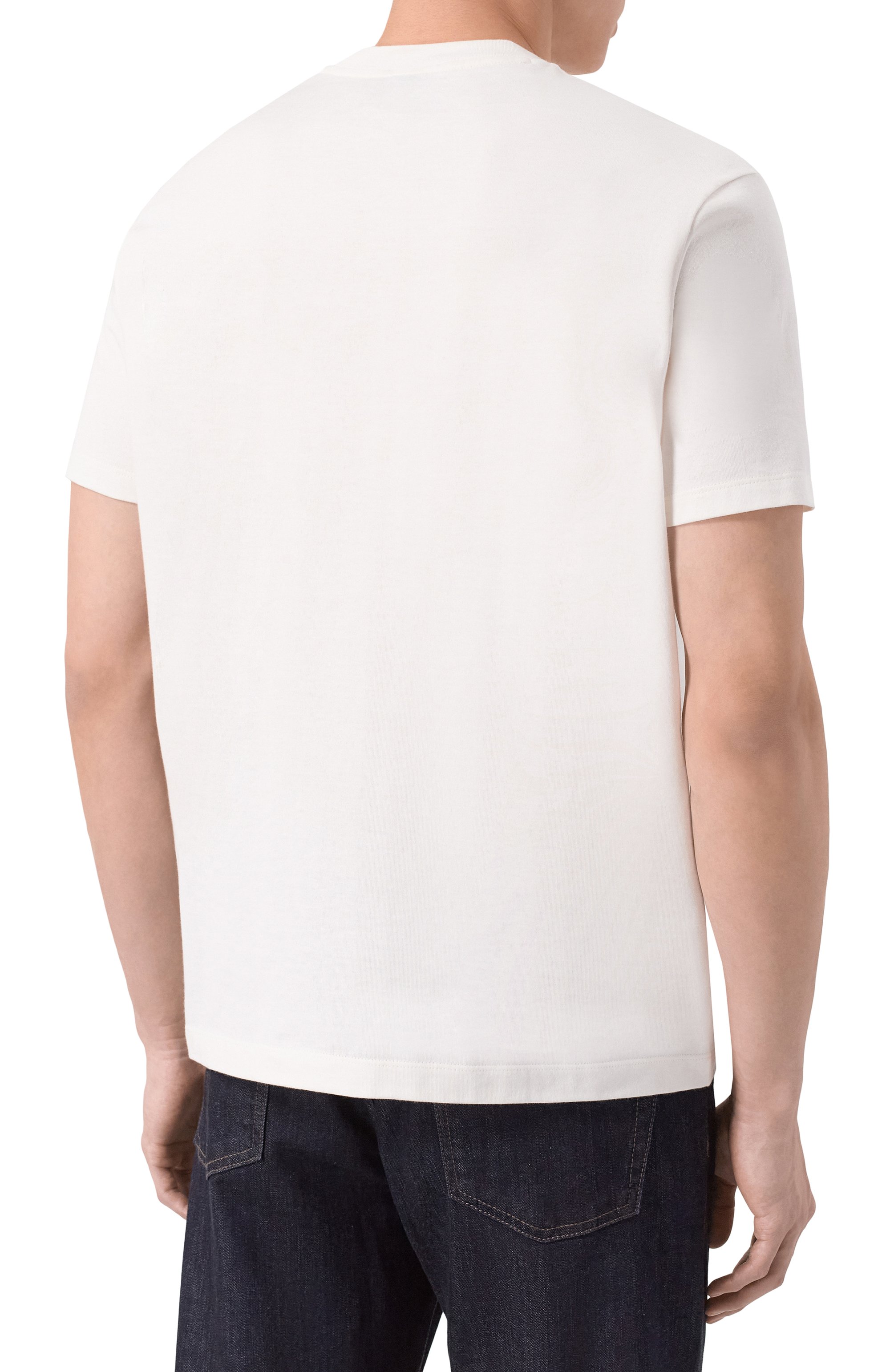 Хлопковая футболка PAUL&SHARK, арт. 26411053, фото 4