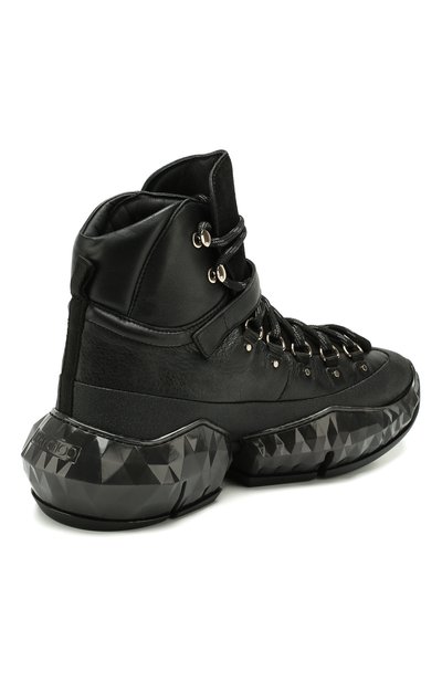 Кожаные ботинки diamond JIMMY CHOO, арт. DIAM0ND HIKE/F/0DC, фото 4