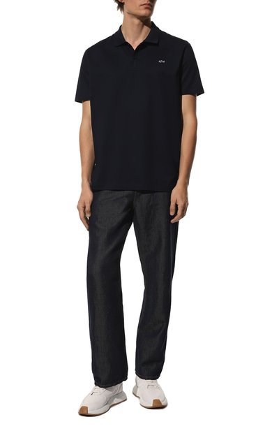 Хлопковое поло PAUL&SHARK, арт. C0P1013, фото 2