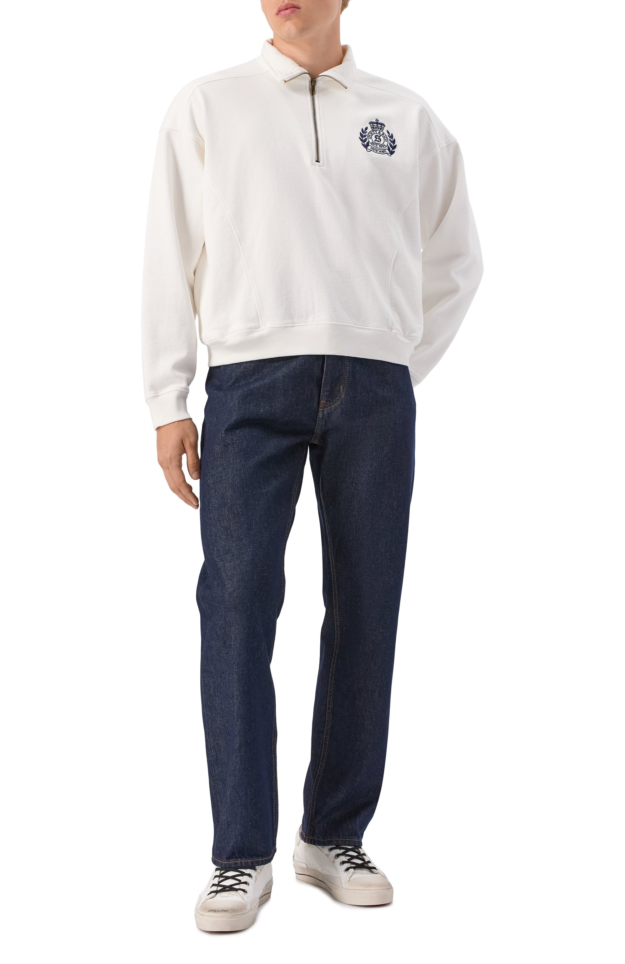 Хлопковый анорак SPORTY AND RICH, арт. ST073620241WH01, фото 2