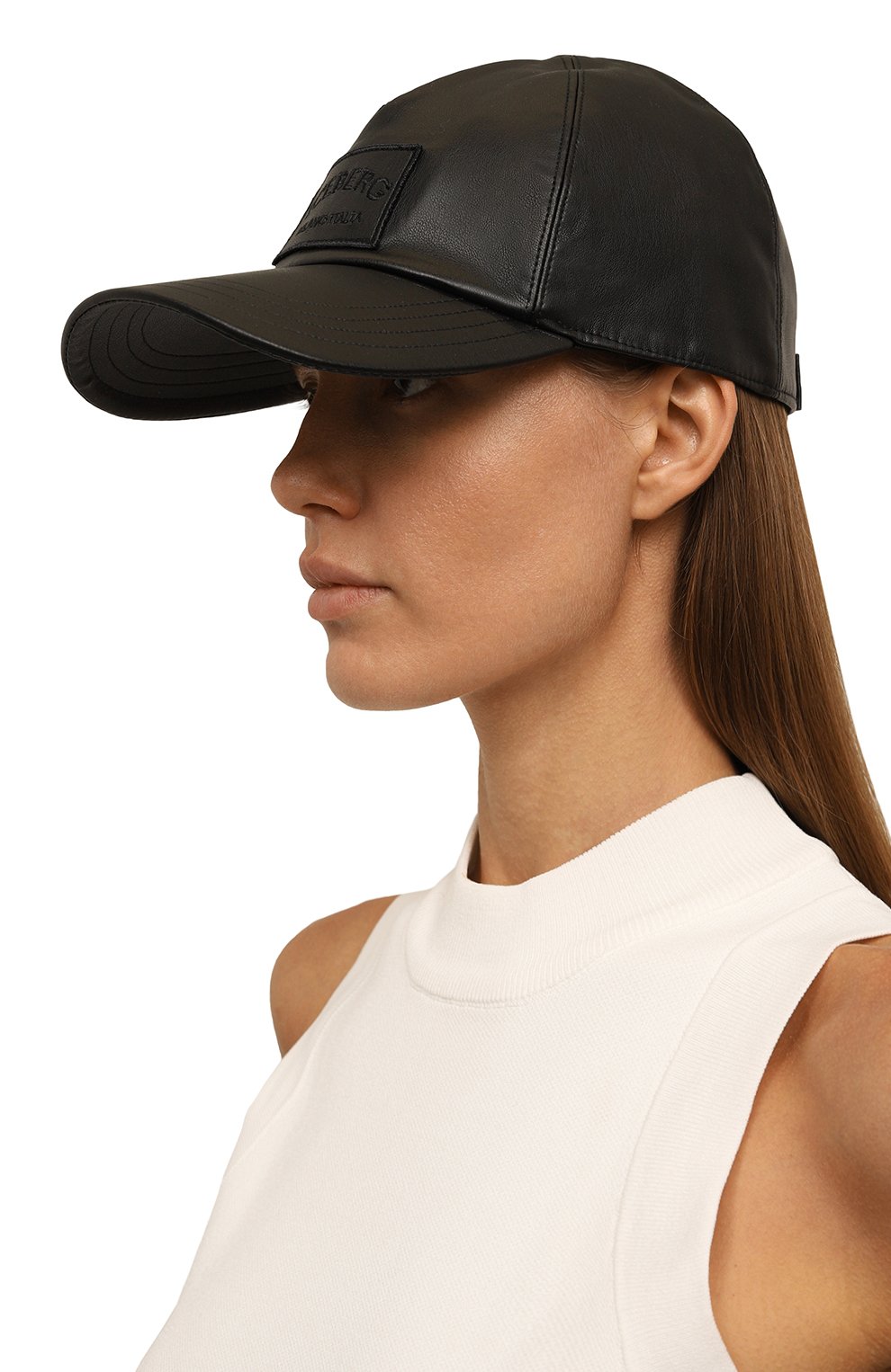 Бейсболка ICEBERG черного цвета по цене 14850 руб., арт. 7102/6949, фото 2 Бейсболка ICEBERG, арт. 7102/6949, фото 2