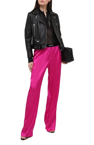 Шелковые брюки TOM FORD, арт. PAW397-FAX832, фото 2