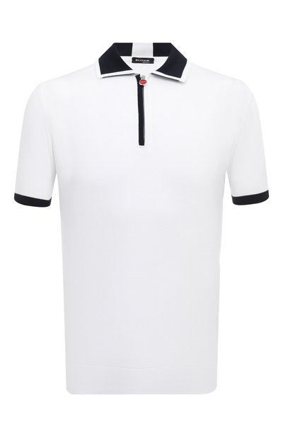 Мужская хлопковое поло KITON, арт. UMK0571V1