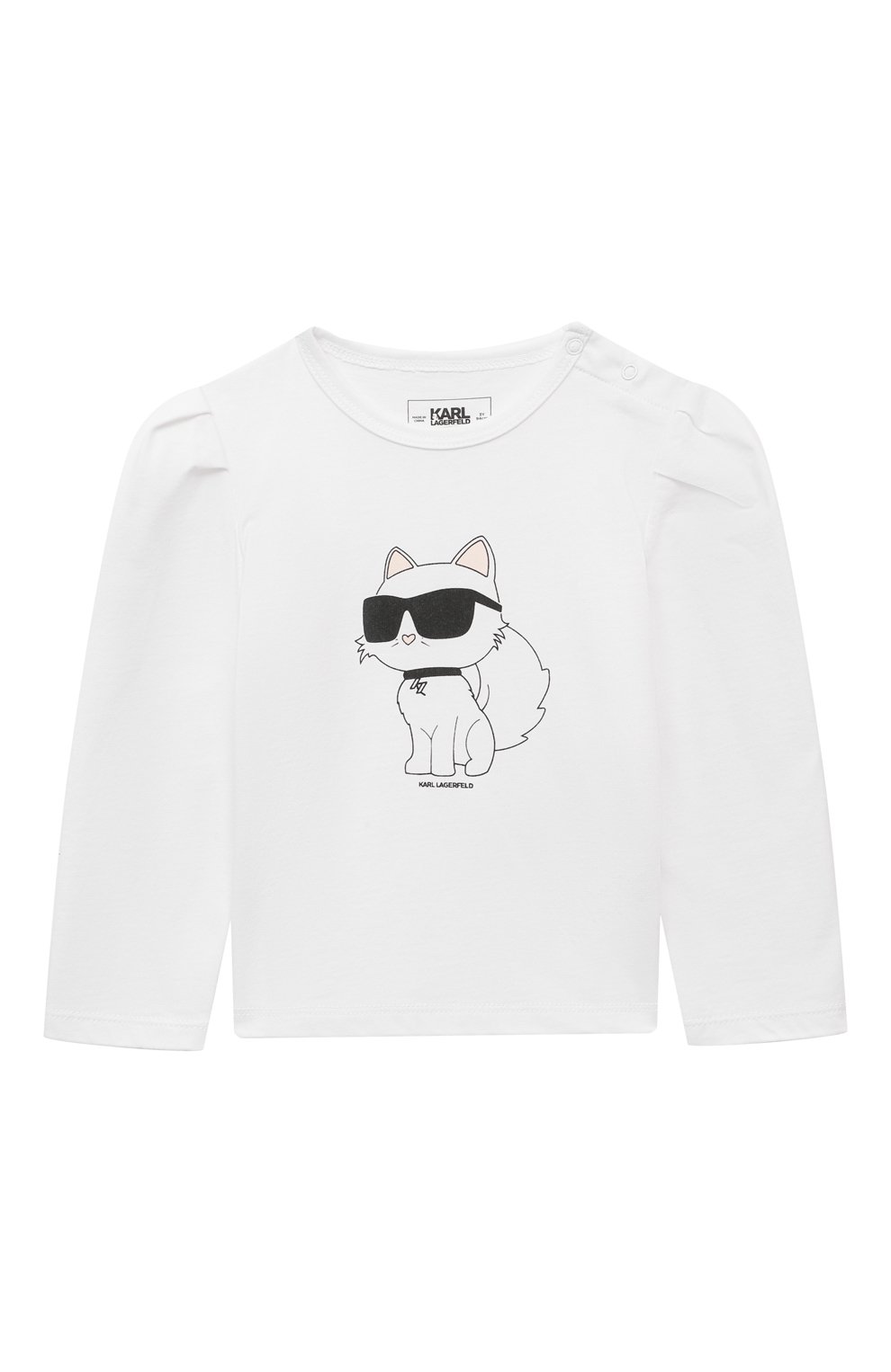Комплект из лонгслива и брюк KARL LAGERFELD KIDS, арт. Z30280, фото 2