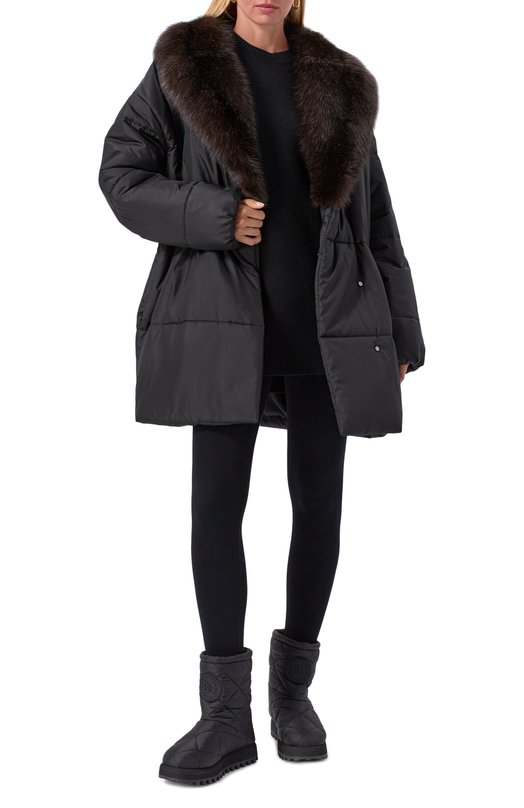 Текстильные полусапоги Dolce & Gabbana CT1096/AQ075 Чёрный  CT1096/AQ075 Фото 3