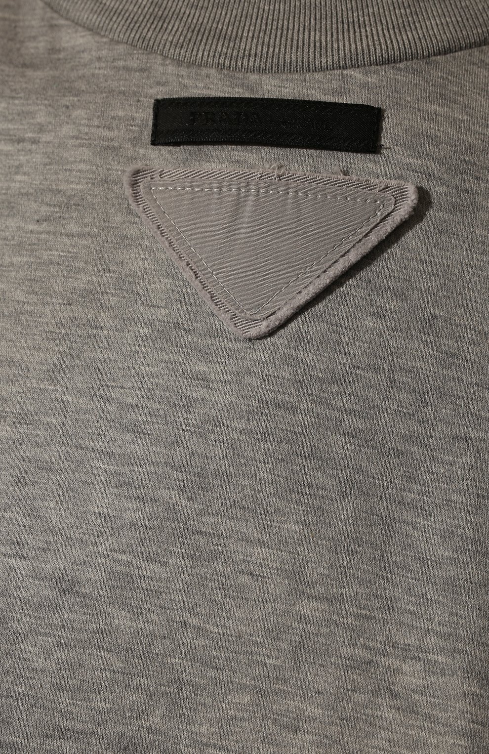 Хлопковая футболка PRADA, арт. 3558A-1Y98-F0031-211, фото 5