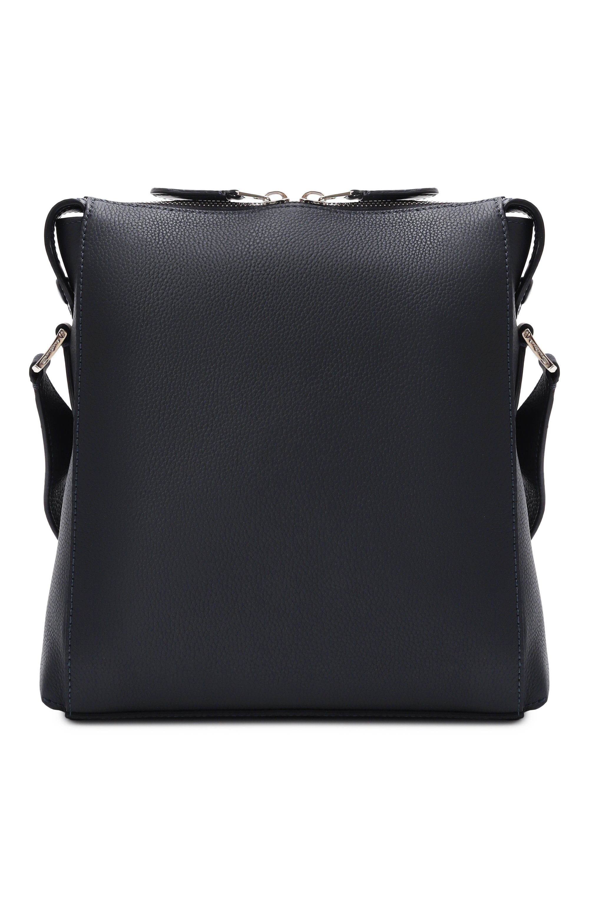 Сумка SANTONI темно-синего цвета по цене 106500 руб., арт. UIBBA2688BS-ACSUU55, фото 6 Сумка SANTONI, арт. UIBBA2688BS-ACSUU55, фото 6