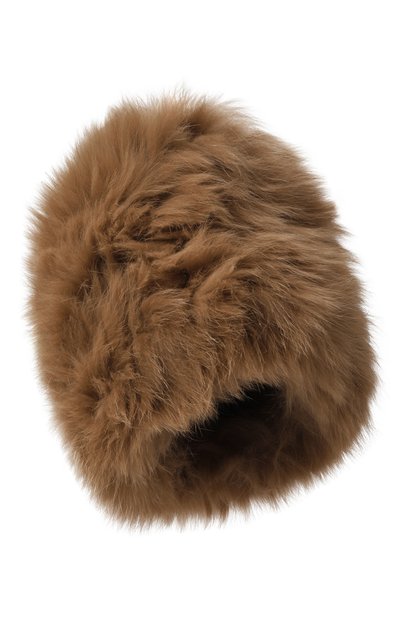 Женская меховая шапка из песца YVES SALOMON, арт. 23WAA118XXKRDX