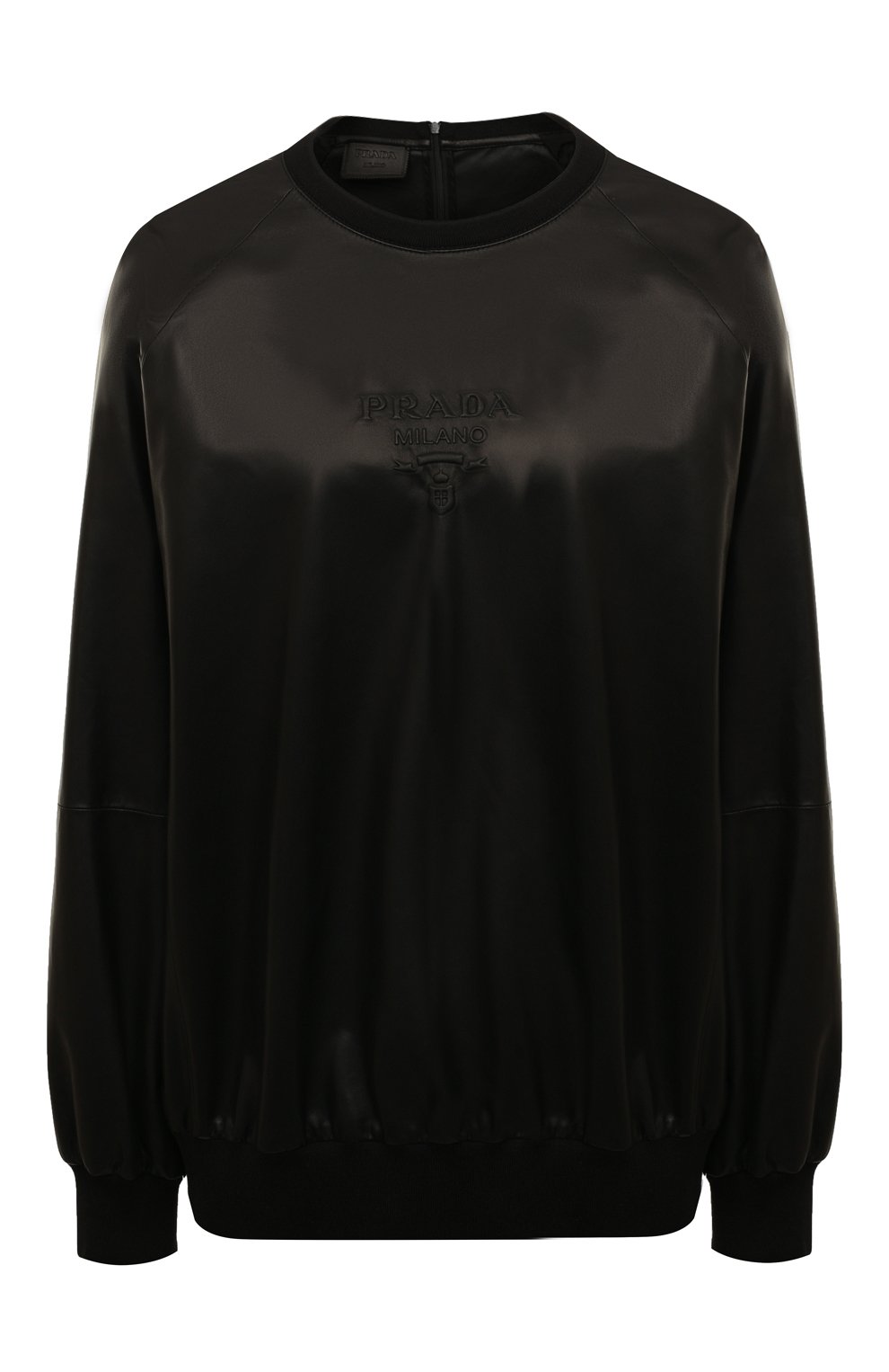 Кожаный свитшот PRADA, арт. 54282-08P-F0002, фото 1