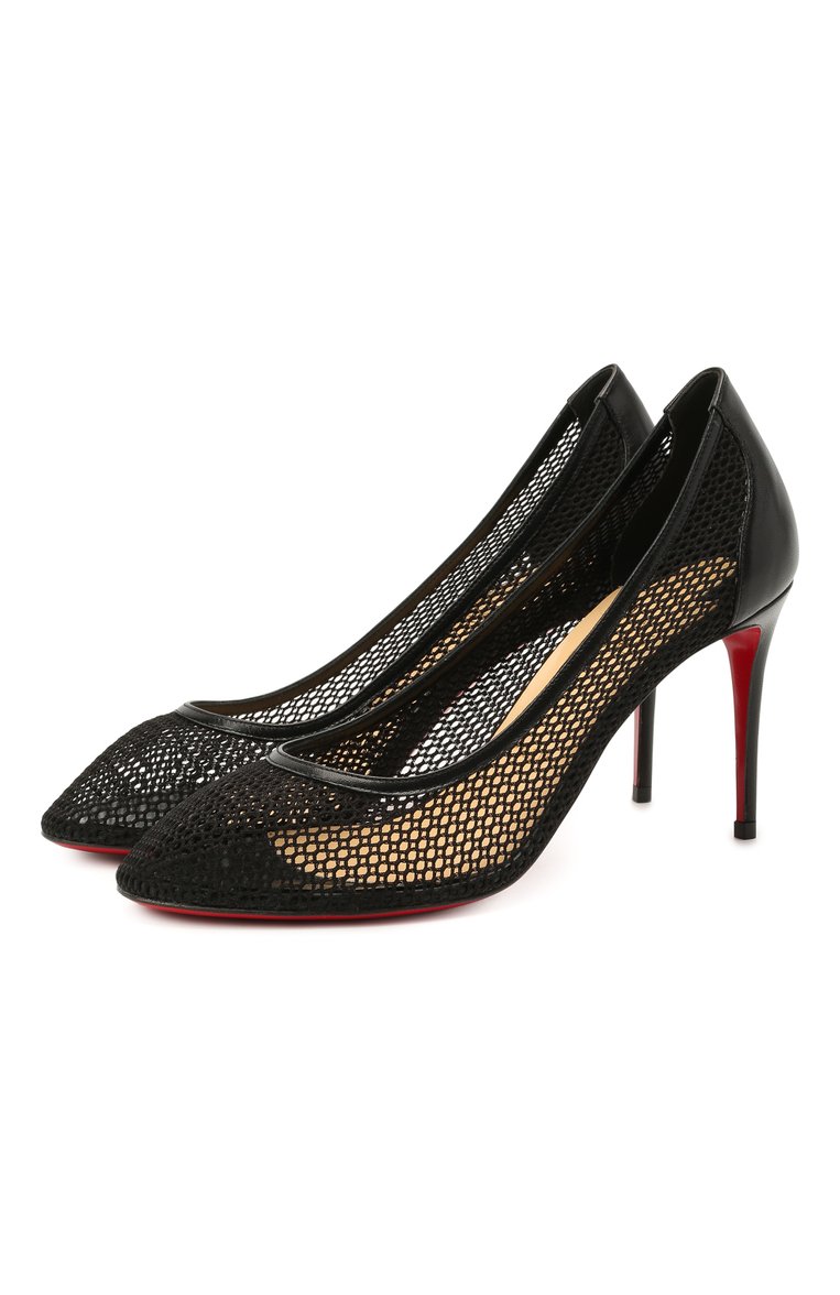 Комбинированные туфли filomena 85 CHRISTIAN LOUBOUTIN, арт. 1210557/FIL0MENA 85, фото 1