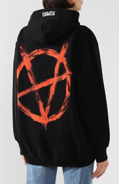 Хлопковое худи VETEMENTS, арт. MAH20TR109/W, фото 4