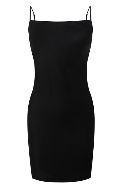 Женское платье NANUSHKA, арт. L0TTI_BLACK_SLIP SATIN