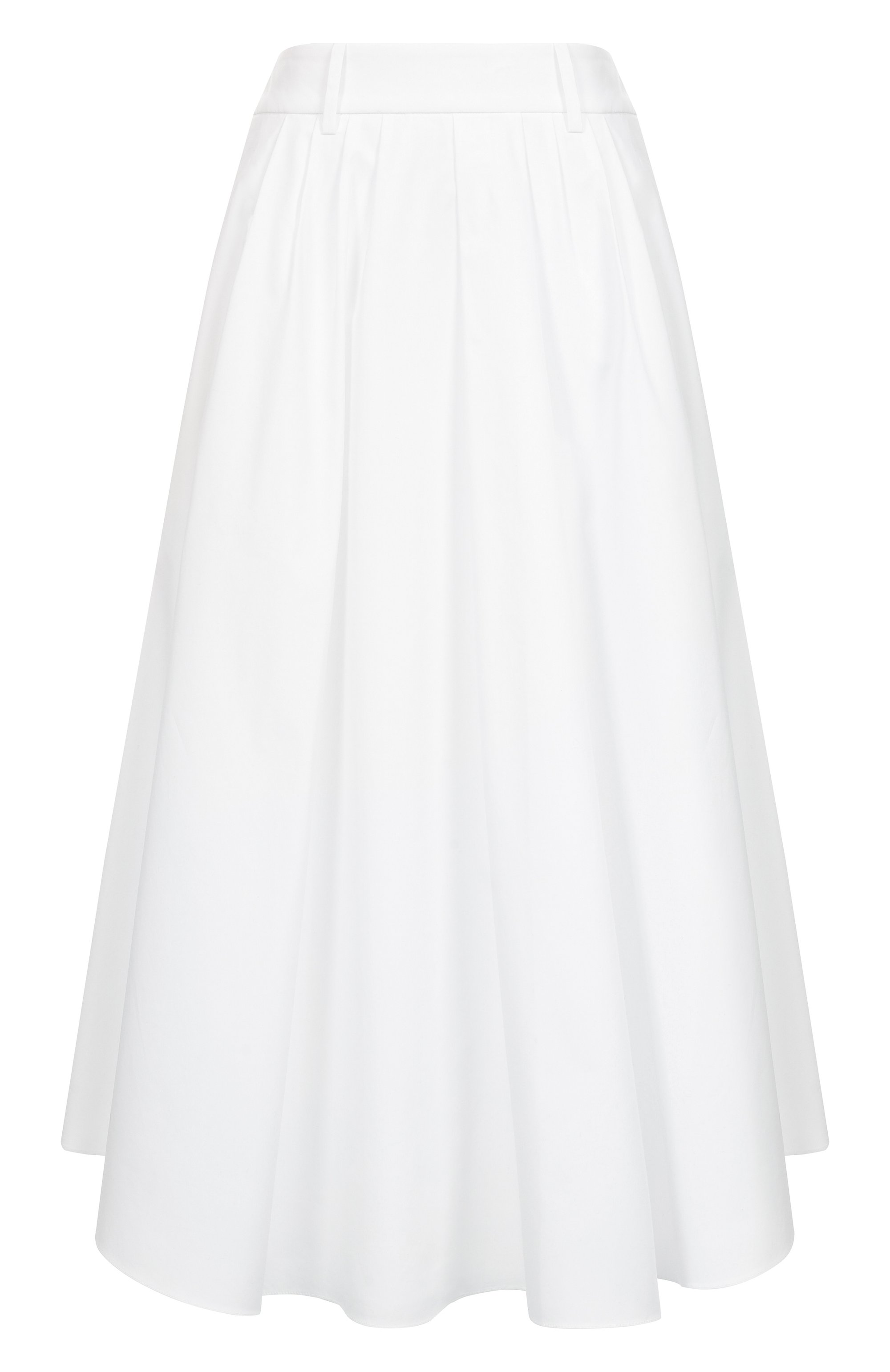 Хлопковая юбка DOROTHEE SCHUMACHER белого цвета по цене 69950 руб., арт. 948215, фото 1 Хлопковая юбка DOROTHEE SCHUMACHER, арт. 948215, фото 1