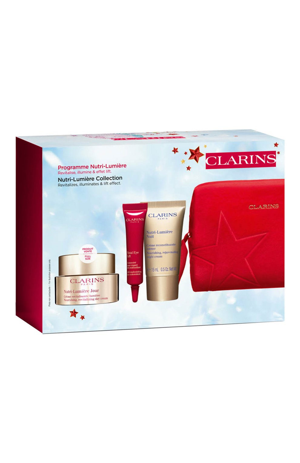 Набор в косметичке nutri-lumière collection (50+15+7ml) CLARINS, арт. 80112626, фото 4