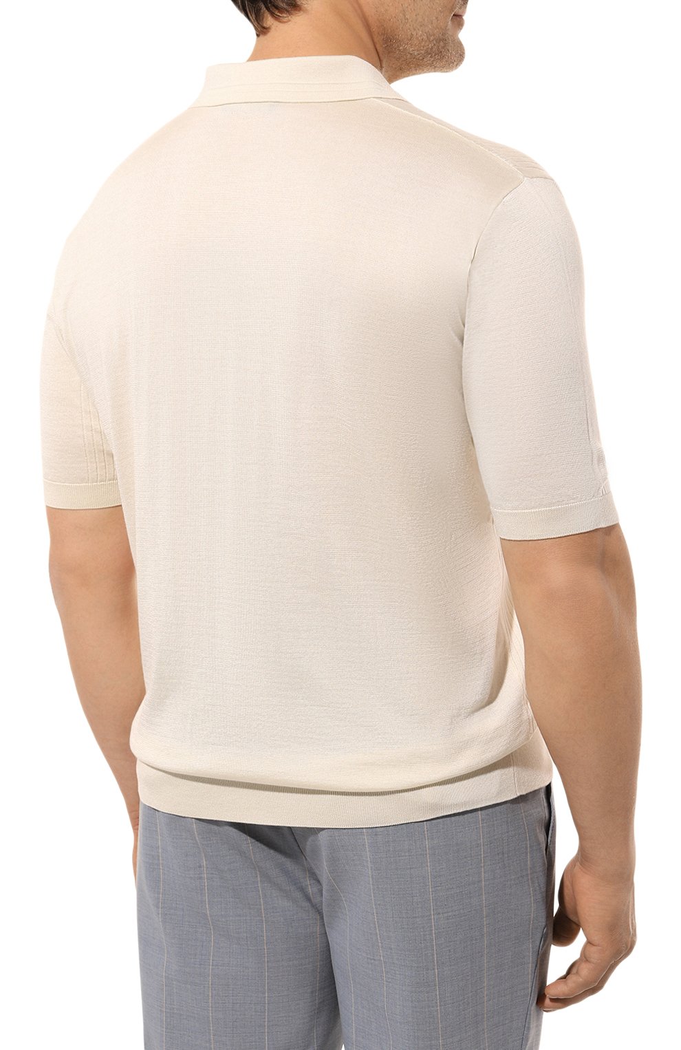 Шелковое поло ZILLI, арт. KVNSP2M0640VST000, фото 4