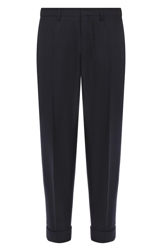 Шерстяные брюки Dries Van Noten 020904-2193-509 Синий 020904-2193-509