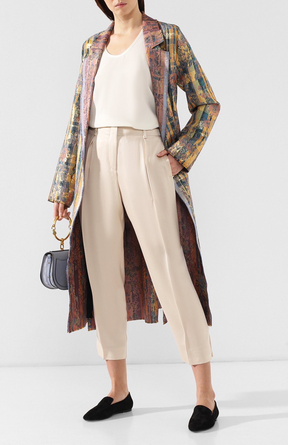 Брюки с защипами FORTE_FORTE, арт. 6034, фото 2