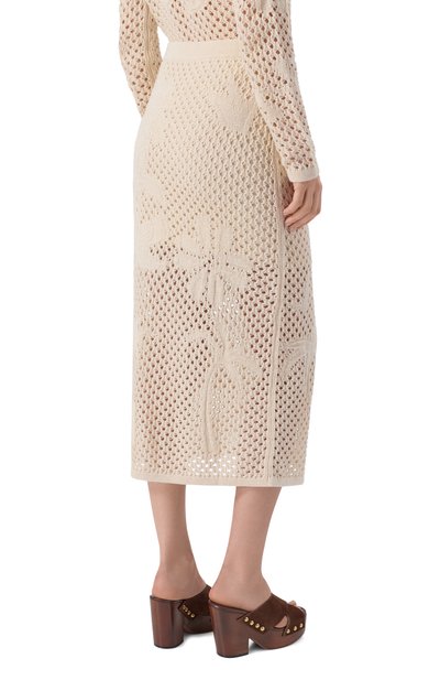 Юбка изо льна и хлопка ZADIG AND VOLTAIRE, арт. KWSK01027, фото 4