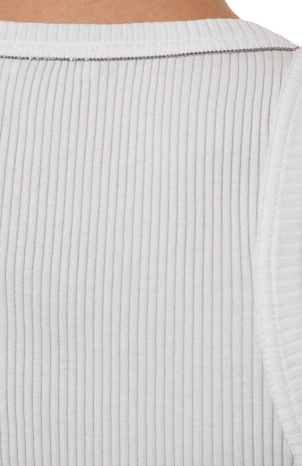 Хлопковая майка BRUNELLO CUCINELLI, арт. MP990BM110, фото 5