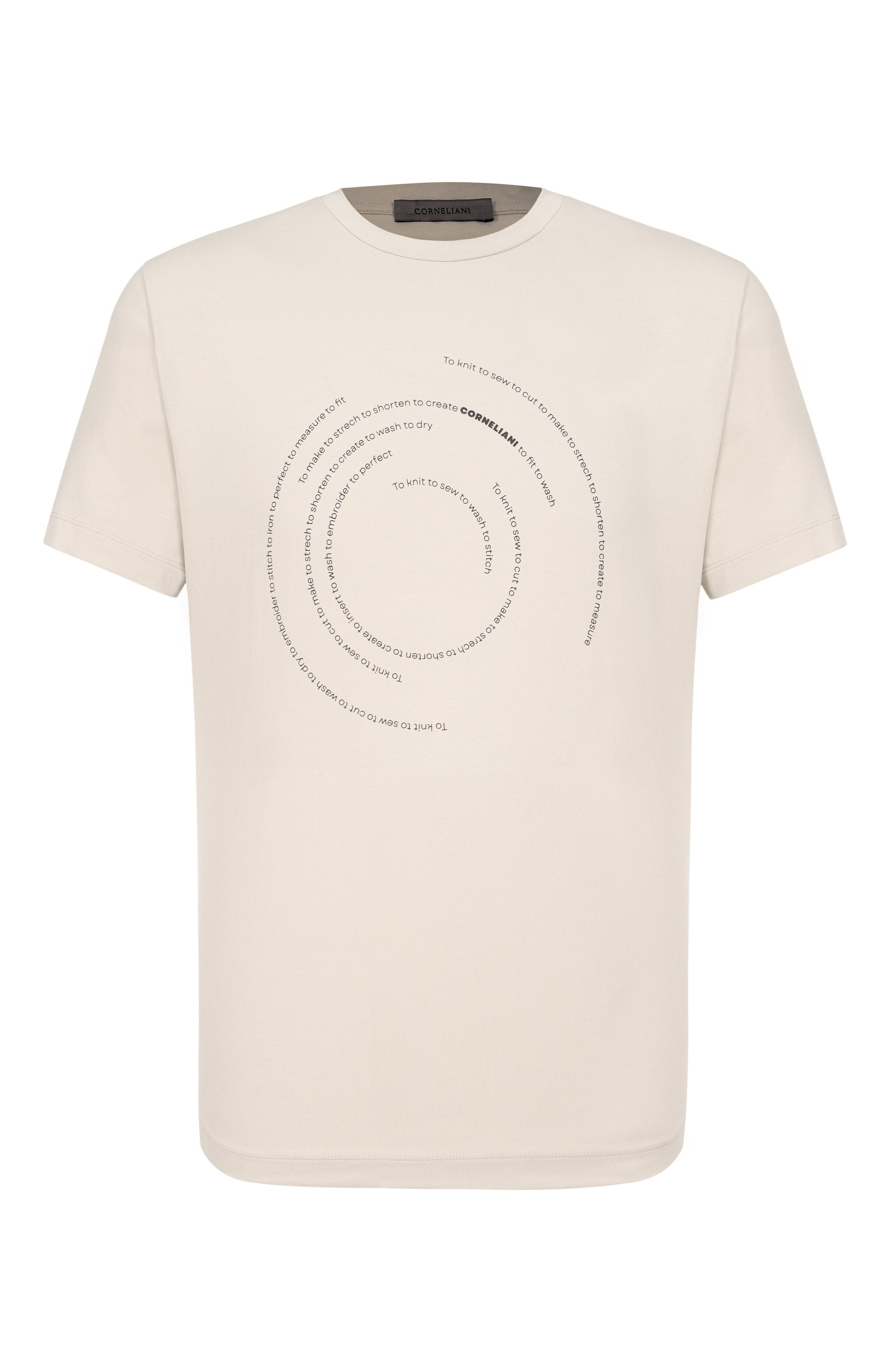 Хлопковая футболка CORNELIANI, арт. 27G588/2725036, фото 1