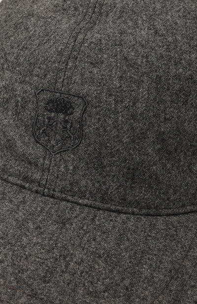 Шерстяная бейсболка CORNELIANI, арт. 940500-9429208, фото 4