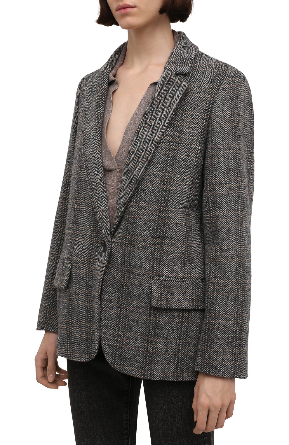 Шерстяной жакет ISABEL MARANT ETOILE, арт. VE0439-00M003E/CHARLY, фото 3