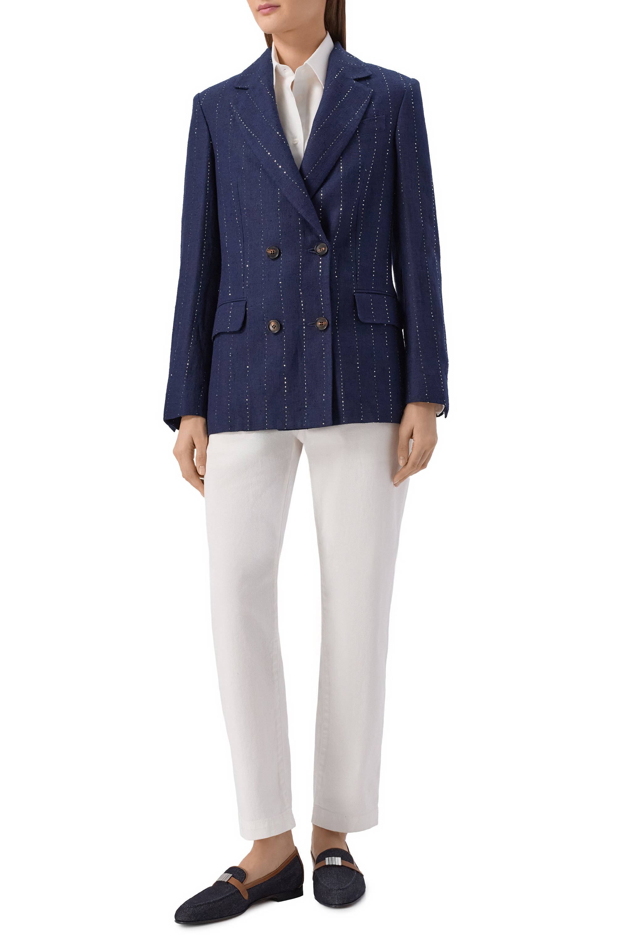 Жакет изо льна и шерсти KITON, арт. D60510K0940G, фото 2