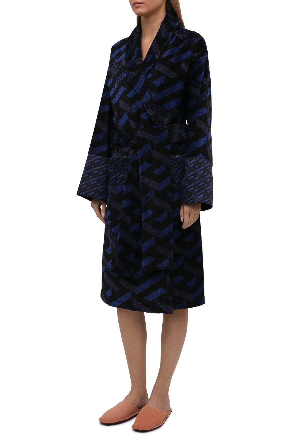 Хлопковый халат VERSACE, арт. ZACJ00010/ZC0SP131, фото 3