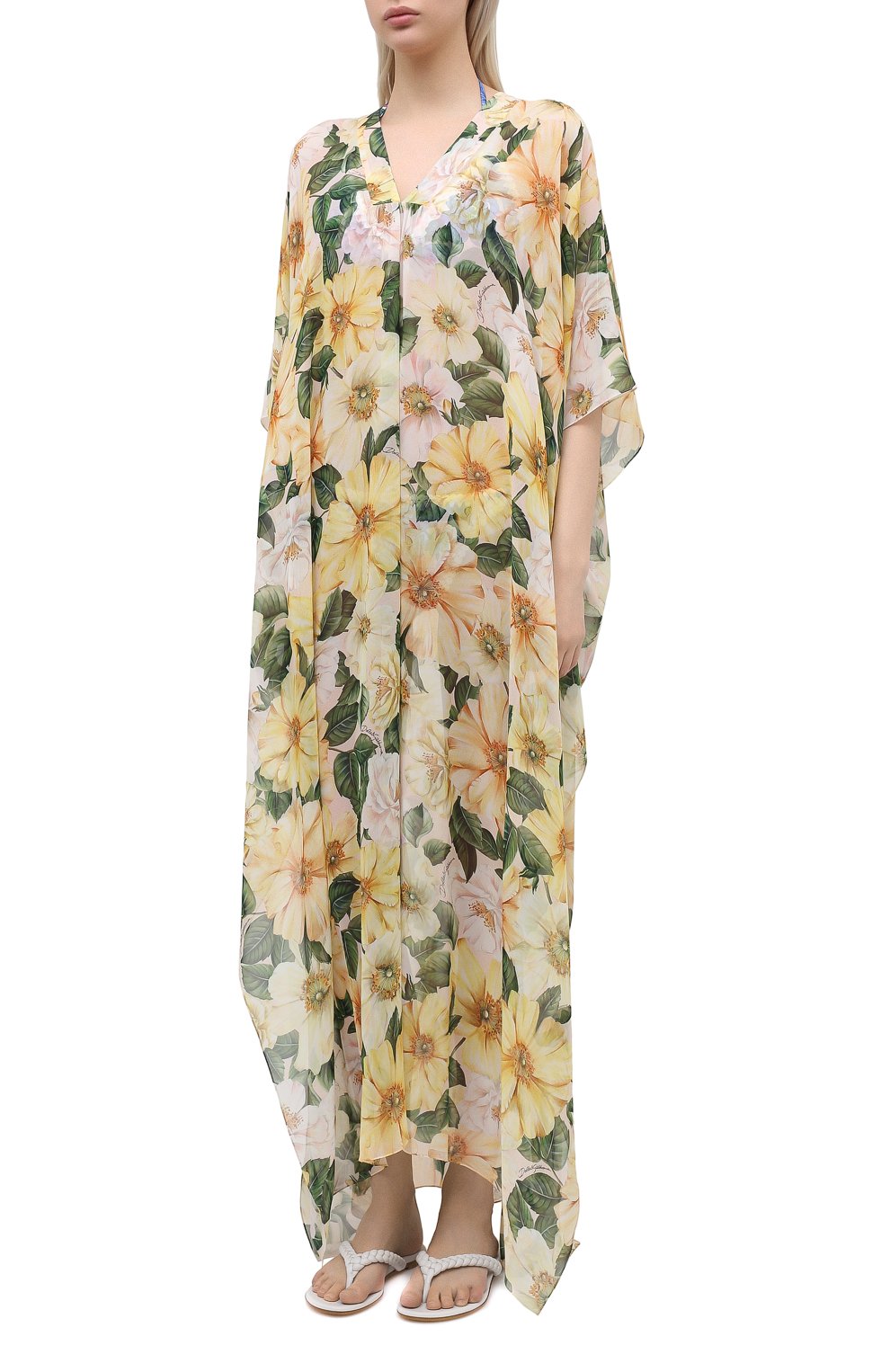 Шелковое платье DOLCE & GABBANA, арт. F6I7QT/IS1FL, фото 3