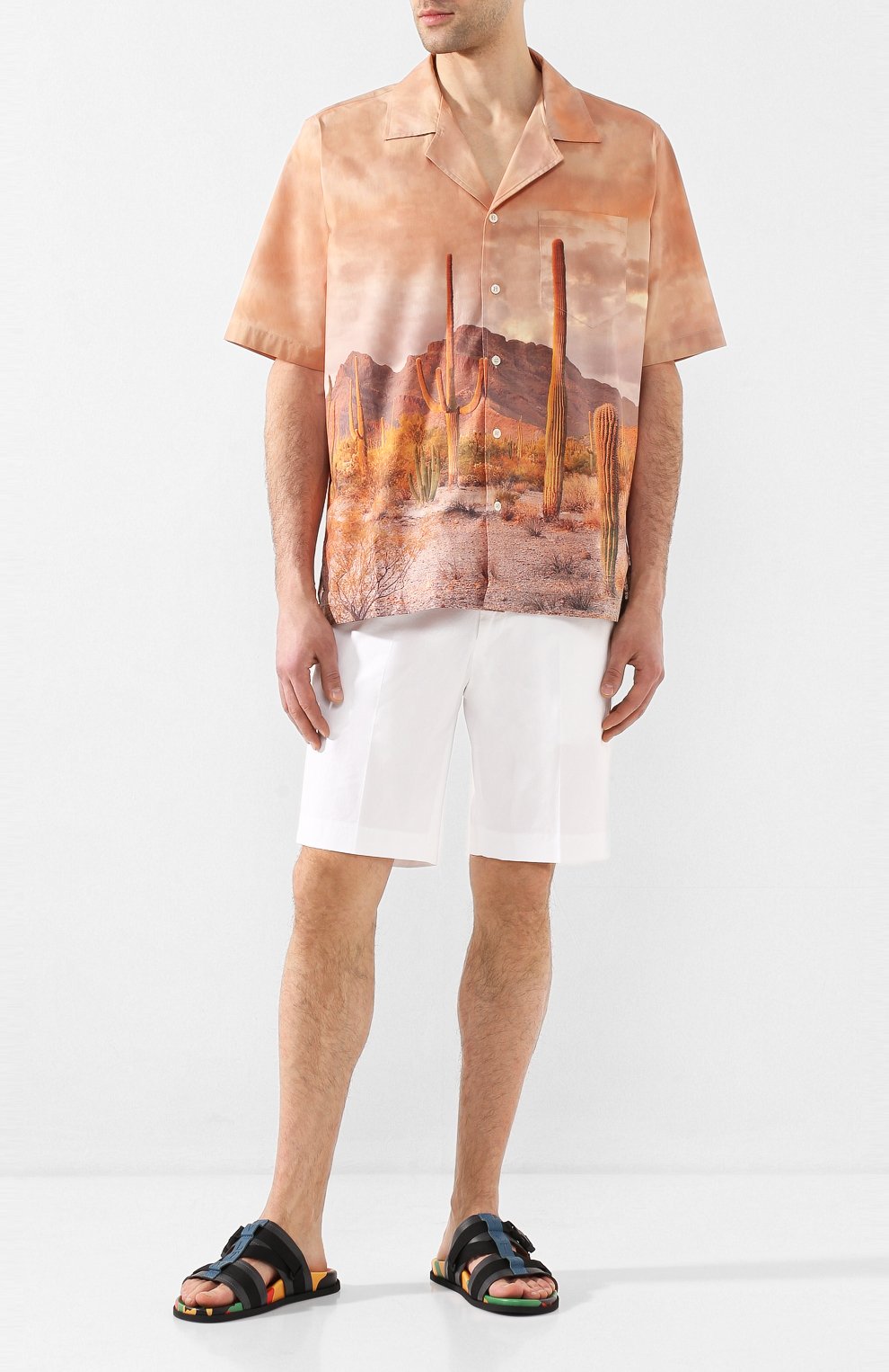 Хлопковая рубашка RHUDE, арт. RHU06PS20027, фото 2