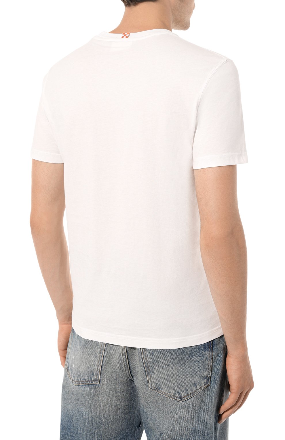 Хлопковая футболка MC2 SAINT BARTH, арт. STBM/TSHIRT MAN/05746D, фото 4