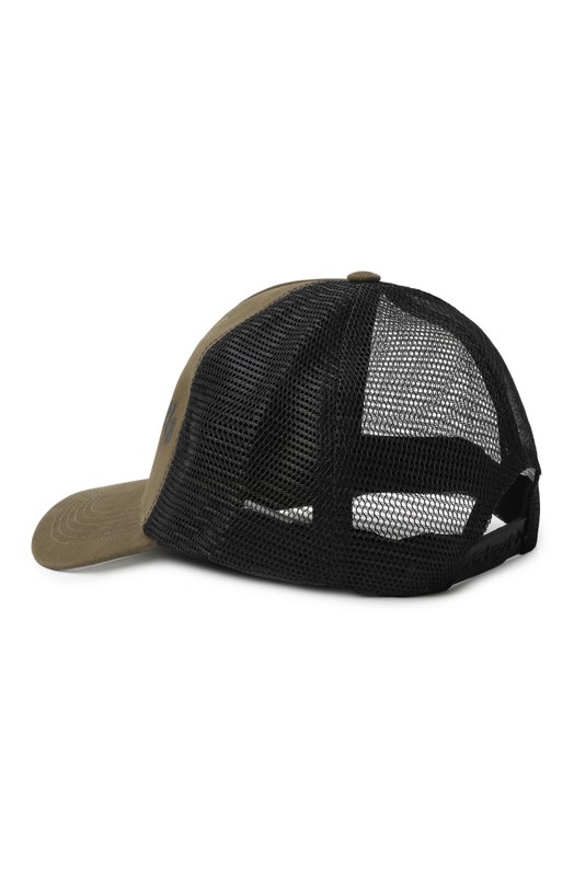 Хлопковая бейсболка Palm Angels PMLB068F25FAB002 Хаки  PMLB068F25FAB002 Фото 2