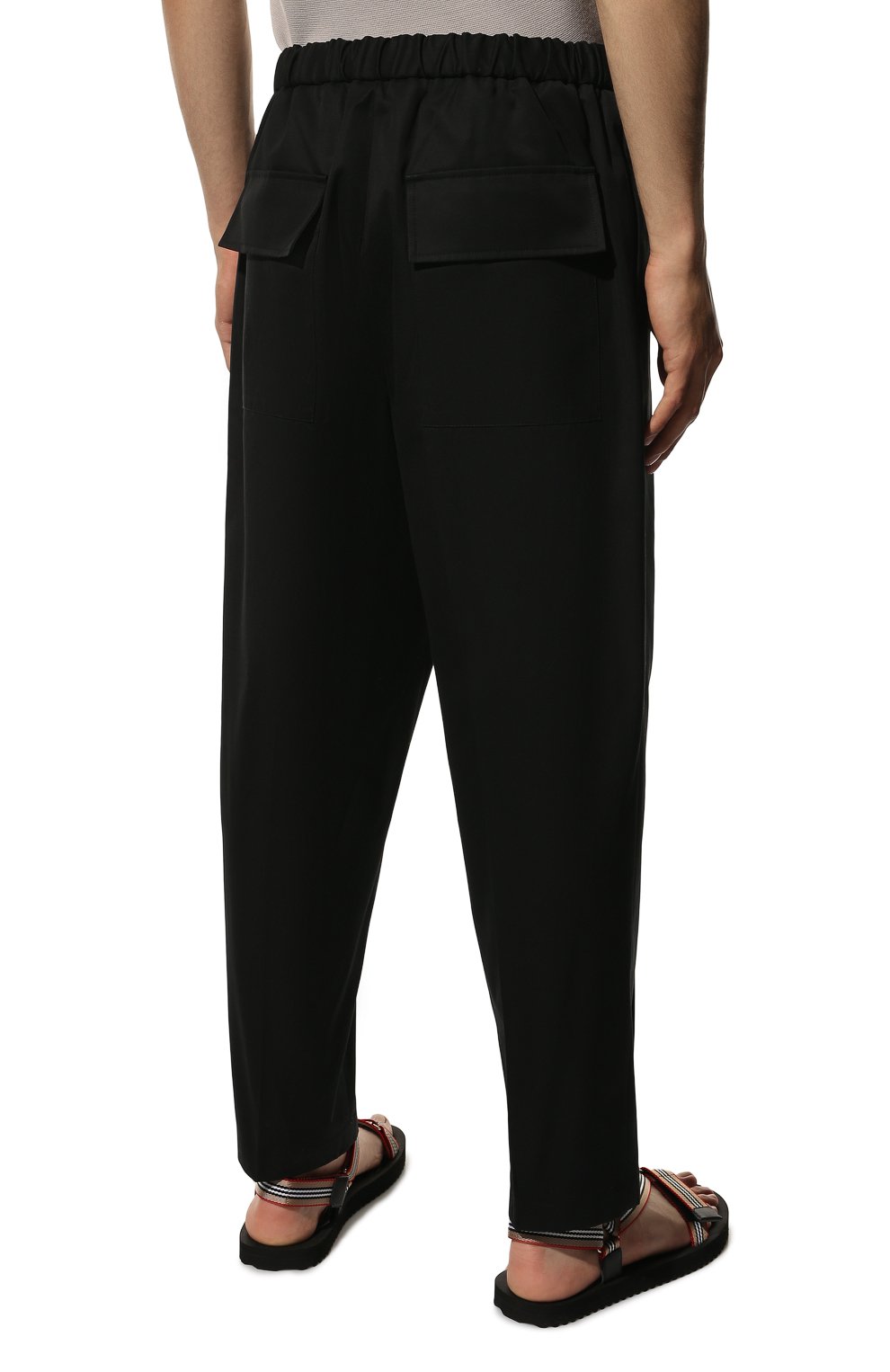 Хлопковые брюки JIL SANDER, арт. JSMU311131-MU242800, фото 4